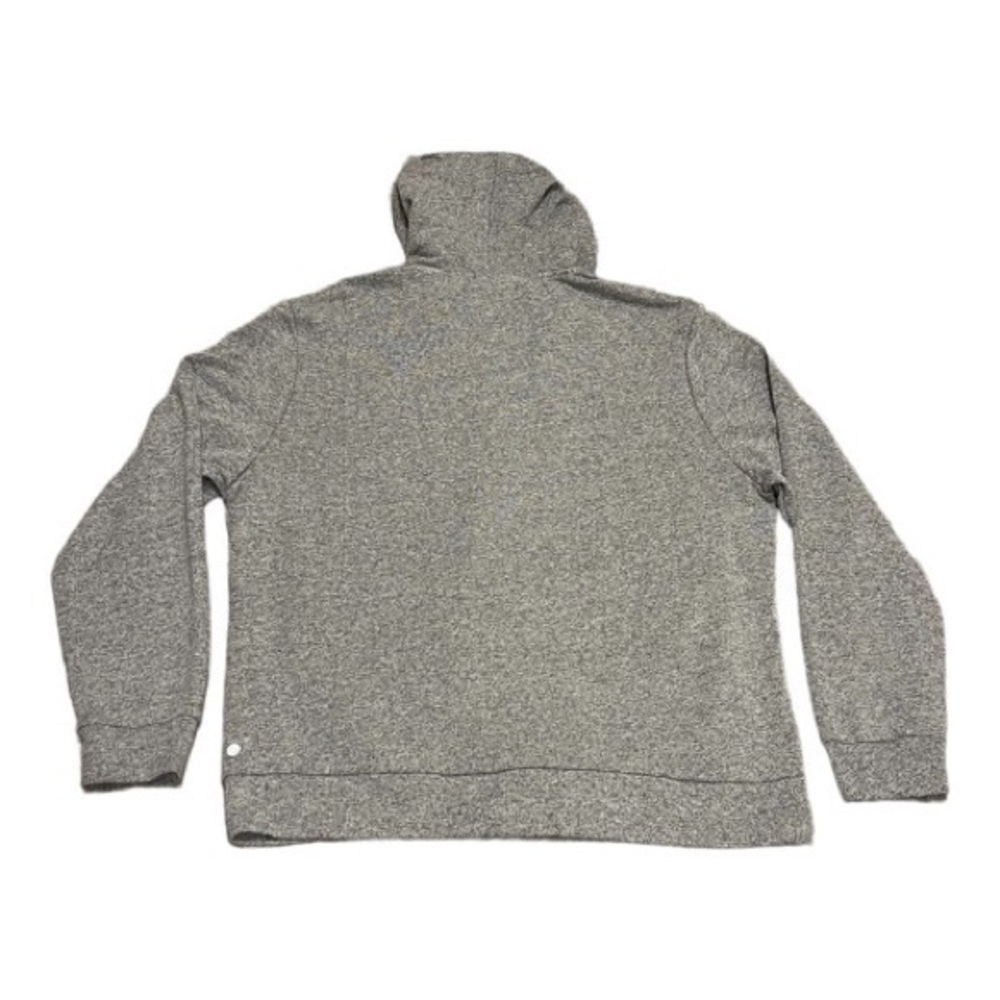 New Z by Zella On Time Terry Zip Hoodie in Gray Size XXLarge - Picture 2 of 4